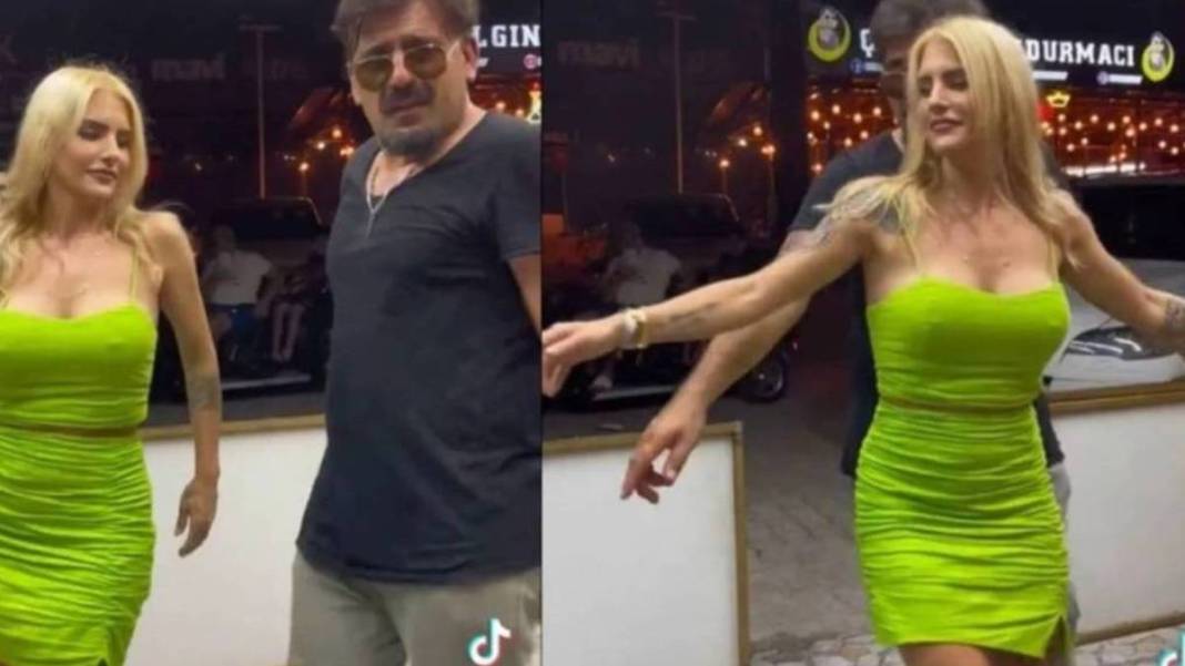 Çılgın Dondurmacı paylaştı, sosyal medya ayağa kalktı! Sarışın kadının dansı sosyal medyayı salladı: Kolundan tuttuğu gibi... 4